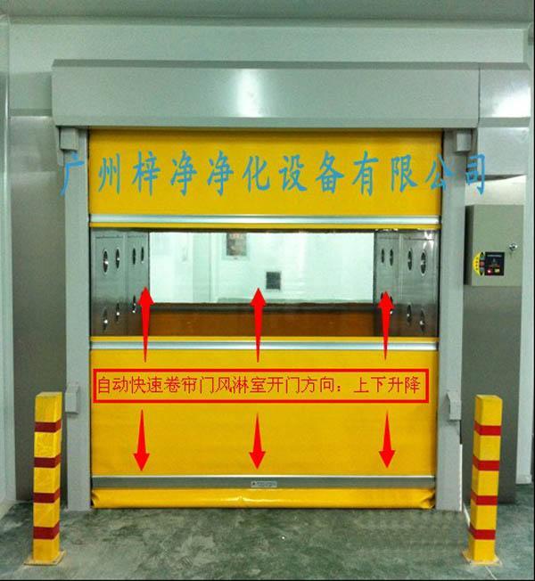 什么叫快速卷簾門風淋室?